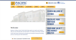 Desktop Screenshot of capacificservices.com